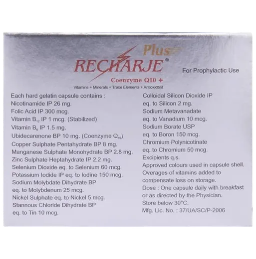 recharje plus capsule 10's